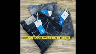 MIX brand  Jeans 👖 First Copy Stock Rady  Rs.450 .MOQ.100 CALL.93106 32440.