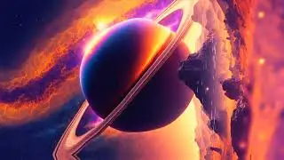Espace et Univers : fonds d'&eacute;cran multicolore