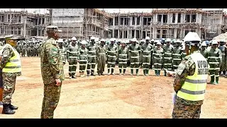 GEN MUHOOZI ORDERS MODVA HEADQUARTERS COMPLETED IN 11 MONTHS #GenMuhoozi #UPDF #DefenseUpdate #news