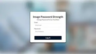 Password Strength Background Using HTML, CSS, and Javascript - Free Source Code