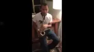 David Binney plays a Penella Saxophone