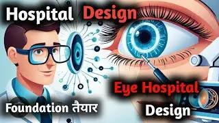 Eye Hospital Design | आंखों का हॉस्पिटल डिजाइन | Hospital Plan | Hospital Map