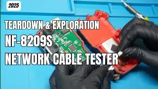 Teardown & Exploration: Network Cable Tester NF-8209S Explained!