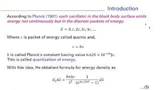 Quantum Mechanics - Introduction