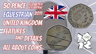 50 Pence United Kingdom 2011 - Summer Olympic Games  - Equestrian | All About Coins