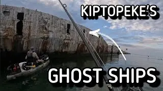 Kayak Fishing the Ghost Ships of Kiptopeke State Park 