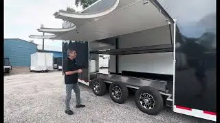 Ultimate Stacker Trailer for Your Epic Road Trips | Discovery 8.5x26 with Premium Escape Door