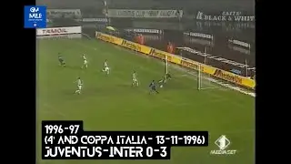 1996-97 (4' And Coppa Italia - 13-11-1996) Juventus-INTER 0-3 Servizio StudioSport Italia1