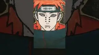 Pain🖤#art #artist #viralvideo #trending #trendingshorts #anime #naruto #india #viralshorts #drawing