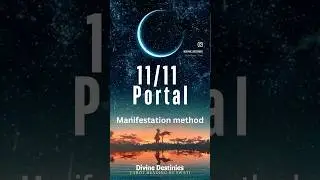 11.11 portal manifestation method! #Manifestation #1111Portal #ManifestYourDreams #LawOfAttraction