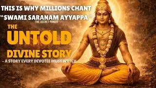 Who Is Lord Ayyappa? | Complete Divine Story of Lord Ayyappa | Swami Saranam Ayyappa 🙏