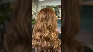 caramel HONEY hair color 😍 #caramelcolor