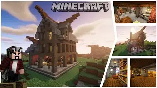HOUSE OF THE LUMBERJACK IN MINECRAFT!!! - Extreme Builder - Tutorial｜How to build?