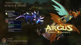 lOOt-Legion 7.3 Shadows of Argus-Fel-Spotted Egg chance to contain Mana Ray Mount