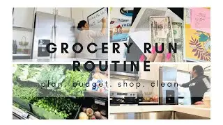 GROCERY SHOPPING ROUTINE