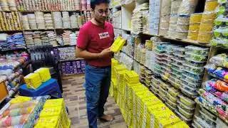 Silk thread wholesale shop in Hyderabad// silk thread for bangle making material & maggam work