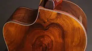 Ryan Abbey Parlor Custom Guitar at Guitar Gallery