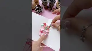 DIY Pop-Up Christmas Card idea 🎁