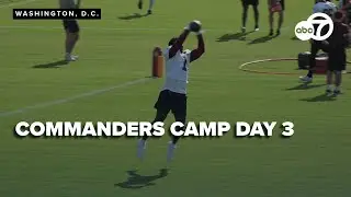 Dan Quinn talks Washington Commanders training camp Day 3