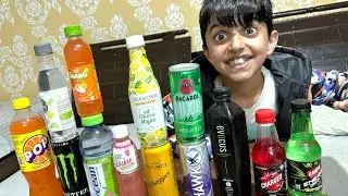 Tasting Rare Drinks Challenge 😂 | Yaatri