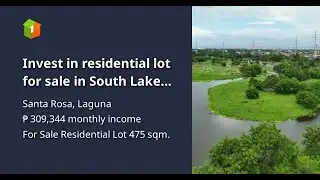 Invest in residential lot for sale in South Lake Village, Eton City: 4 years to pay ZERO Interest