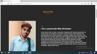 Website Project Using Only HTML | Web Development Project | Coding Mack