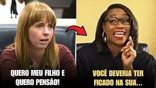 Quis dar ordem pra ju&iacute;za E SE ARREPENDEU NA HORA