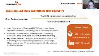 From Field to Future: Low Carbon Intensity Crops: 2025 Agronomy in Action Insight Series