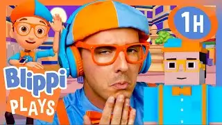 Can You Find These RARE Blippis? | BEST OF BLIPPI PLAYS ROBLOX! | Educational Gaming Videos for Kids