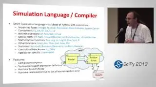 MIST: Micro-Simulation Tool to Support Disease Modeling; SciPy 2013 Presentation