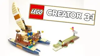 LEGO Creator 31116 Safari Wildlife Tree House #SpeedBuild  Part 3