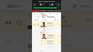 Srh Vs DC Dream 11 Team Prediction #shots #shortsfeed #dream11