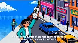 Tech in the 1980s Animated video