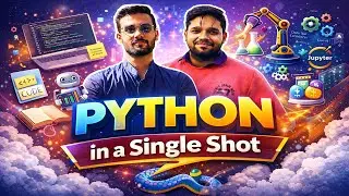 Python Complete Course in One Shot 🚀 | Python Tutorial for Beginners | Learn Python from Scratch