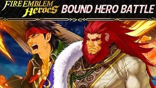 Fire Emblem Heroes - Tibarn and Caineghis: Bound Hero Battle INFERNAL+Lunatic F2P No SI Guide [FEH]
