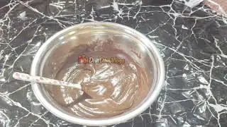 How to make a cake in oven 🤤#cake#bake#oven#dividailyvlogs#viral#short#coco chip#chocolate