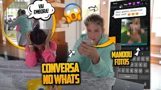 A NAMORADA CRIOU UM PERFIL FAKE DO NEYMAR E ME TROLLOU!!