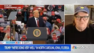 Michael Moore on Whether We Can Trust The Polls 9 Days From Election Day | MSNBC | Alex Witt