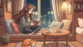 🍁 Warm Autumn Study | Calm Seasonal Lofi for Cozy Evenings