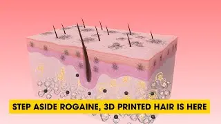 Step Aside Rogaine, 3D Printed Hair Is Here