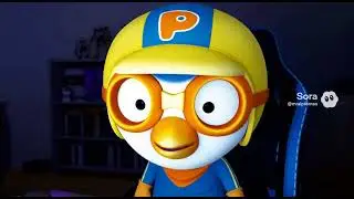 Pororo Deleted Scene Sora Ai FULL SCREEN #sora2 #pororo