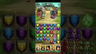 empires & puzzles Alliance War 黑火 Black Fire VS 엠퍼라이브