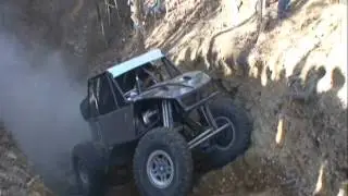 Peter in his BlueTorch Fab Race Car at King of Cable Hill