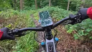 Took a little tumble on hael hardline Trellech HD