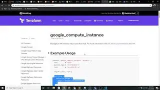 Provisioning Single Google Compute Engine Instance with Terraform