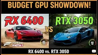 RX 6400 vs RTX 3050 &mdash; Forza Horizon 5 at 60FPS The Results Are Shocking