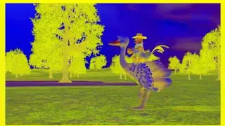 When Horses refused, Bartolito ride the Ostrich! ||Edit||Sponsored by Gamavision Csupo effects 