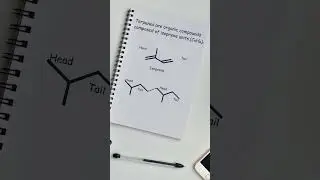 The secret chemistry of scent/Terpenes #organicchemistry