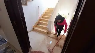 نظيفت البيت مهم جدا في حياتنا 🌿 فا لازم انظف بره البيت قبل جو روتين تحفيزي جدا💫