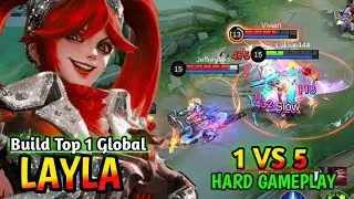 🥵 1000+ DAMAGE PER HIT?! | Layla Late Game Domination!